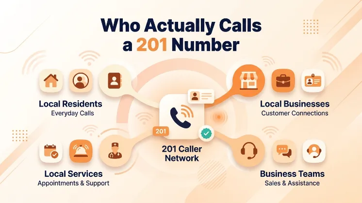 Who Actually Calls a 201 Number