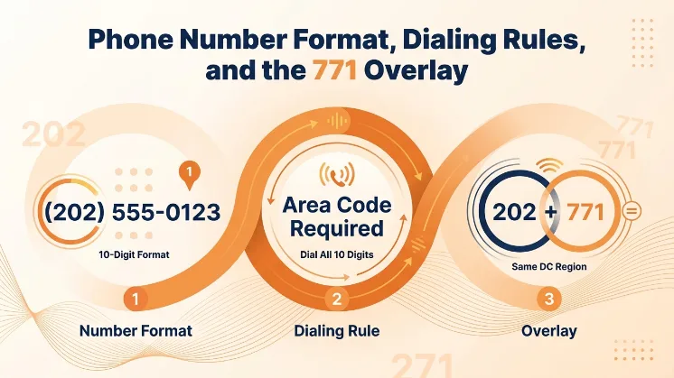 Phone Number Format, Dialing Rules, and the 771 Overlay