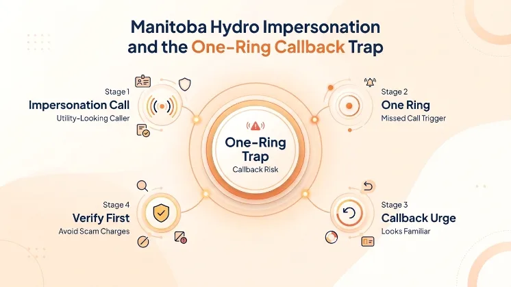 Manitoba Hydro Impersonation and the One-Ring Callback Trap