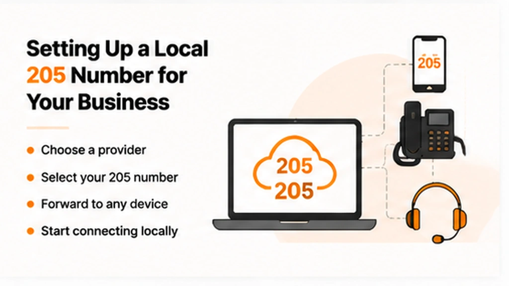 Setting up a local 205 number for your business with a cloud phone platform