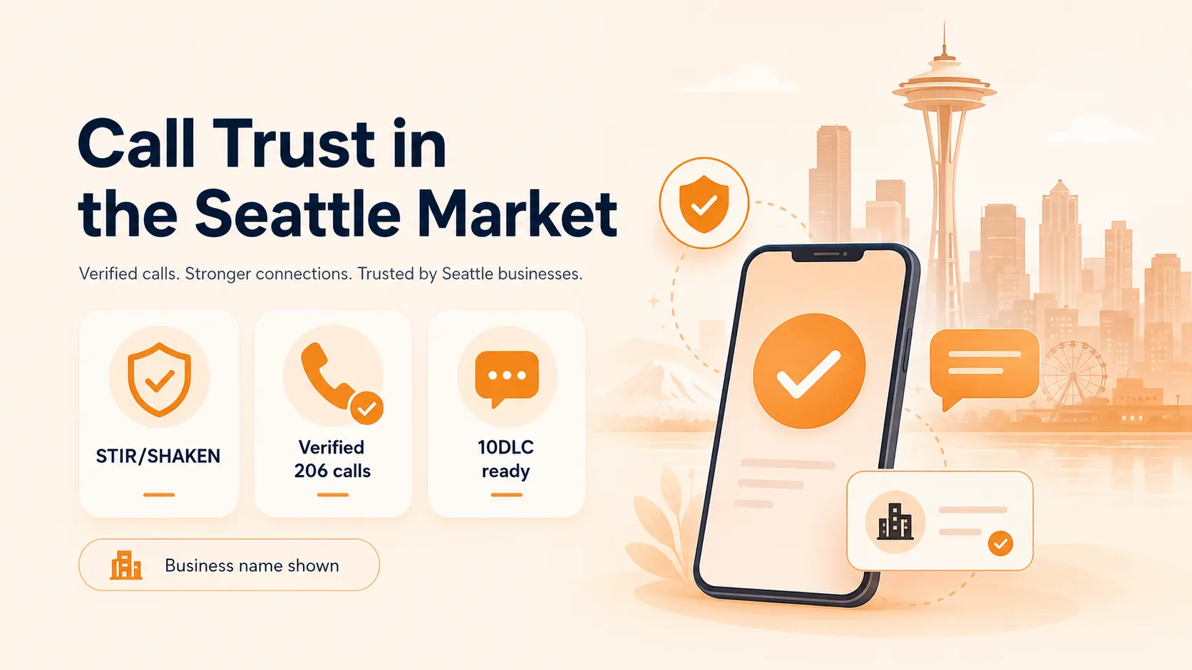 Call trust and verified caller ID for the Seattle 206 market