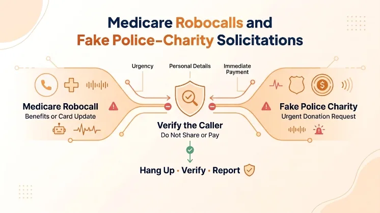 Medicare Robocalls and Fake Police-Charity Solicitations