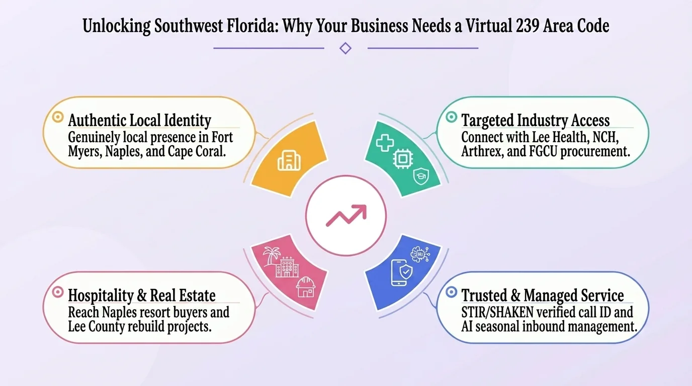 Why your business needs a virtual 239 area code number