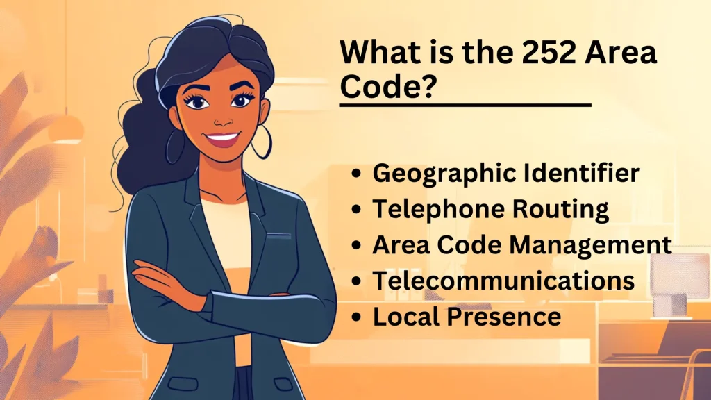 Where the 252 area code reaches across eastern North Carolina