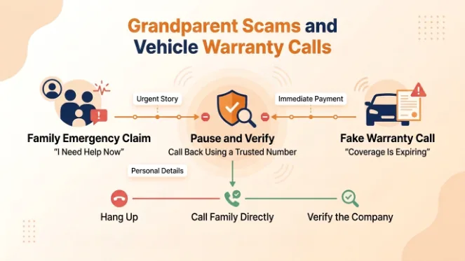 Grandparent Scams and Vehicle Warranty Calls