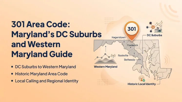 301 area code