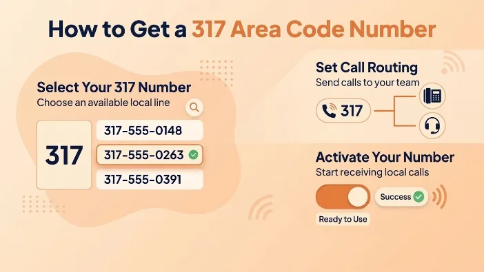 How to Get a 317 Area Code Number