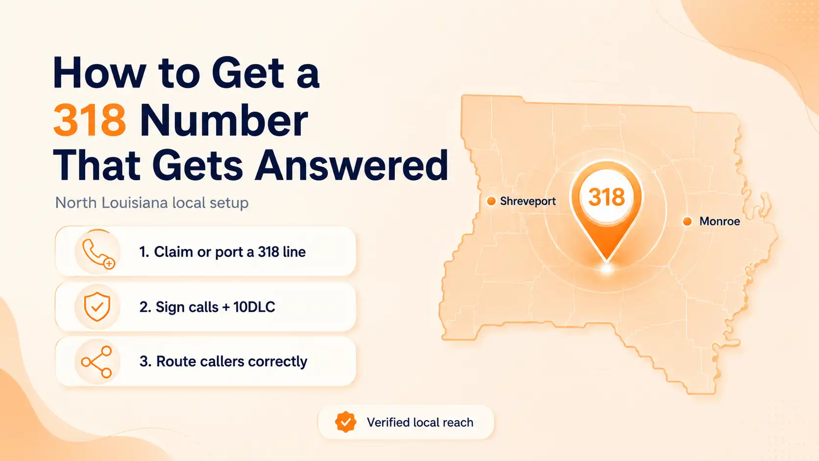 How to get a 318 area code number