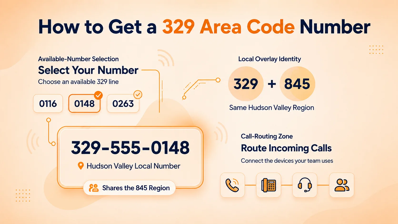 How to Get a 329 Area Code Number