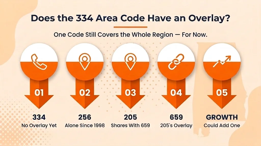 Does the 334 Area Code Have an Overlay — area code 334