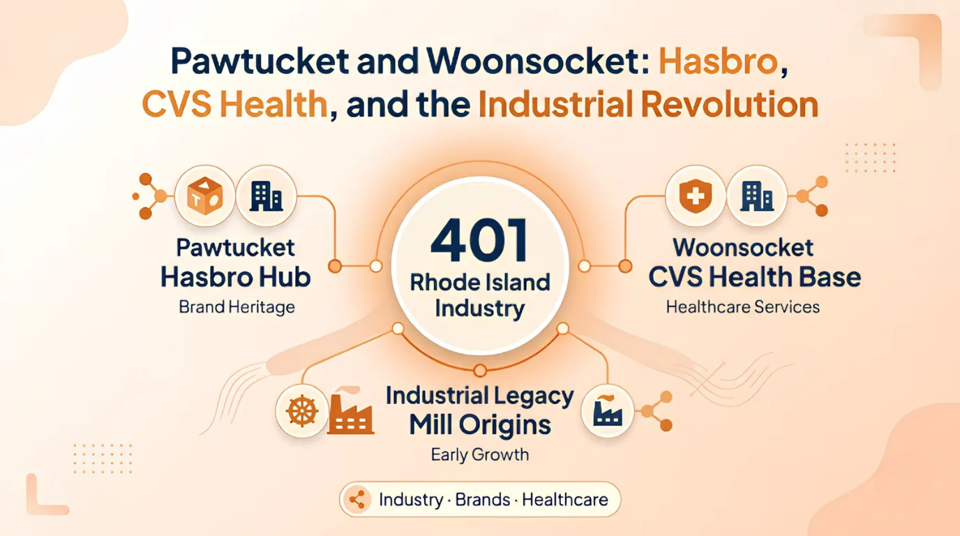 Pawtucket and Woonsocket: Hasbro, CVS Health, and the Industrial Revolution