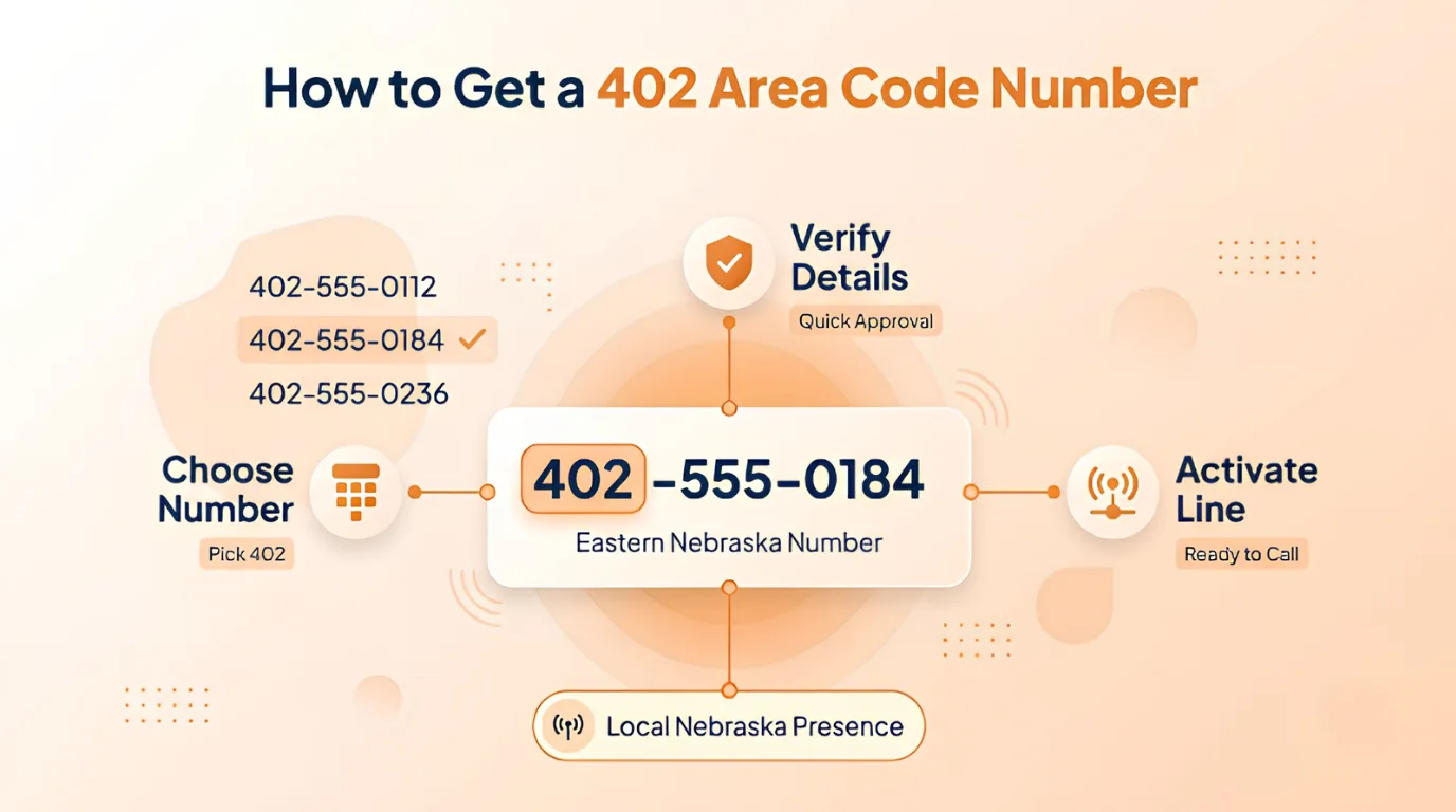 How to Get a 402 Area Code Number
