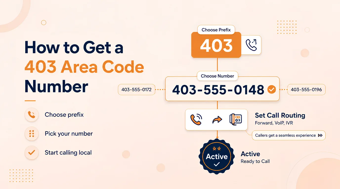 How to Get a 403 Area Code Number
