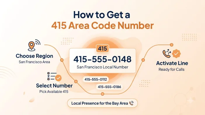 How to Get a 415 Area Code Number