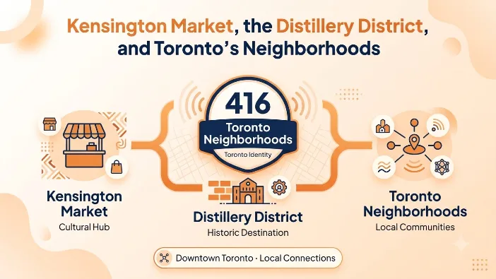 Kensington Market, the Distillery District, and Toronto's Neighborhoods
