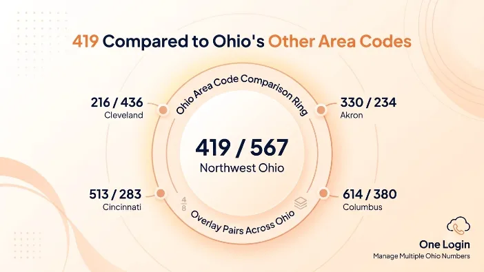 How Does 419 Compare to Ohio's Other Area Codes?