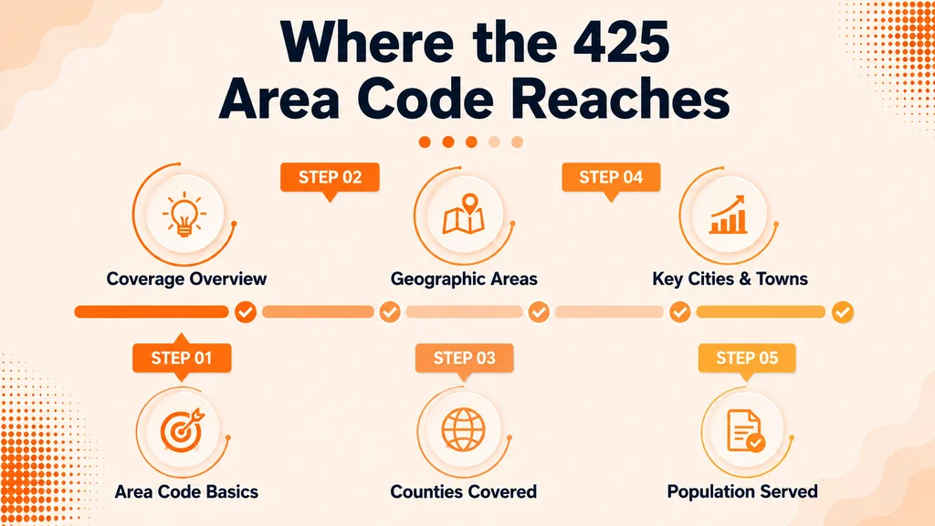 Where the 425 Area Code Reaches — area code 425