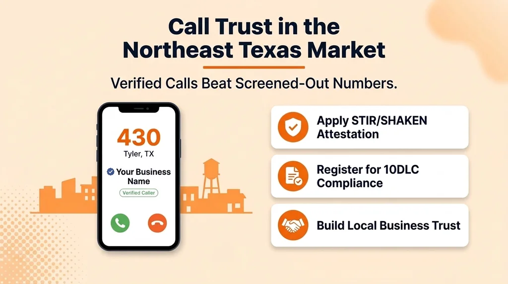 Call Trust in the Northeast Texas Market — area code 430