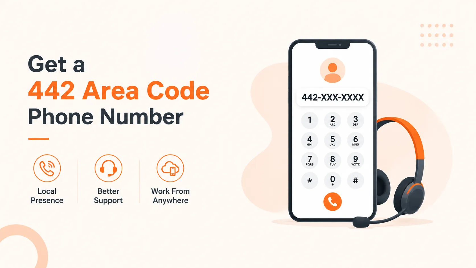 Getting a 442 Area Code Phone Number