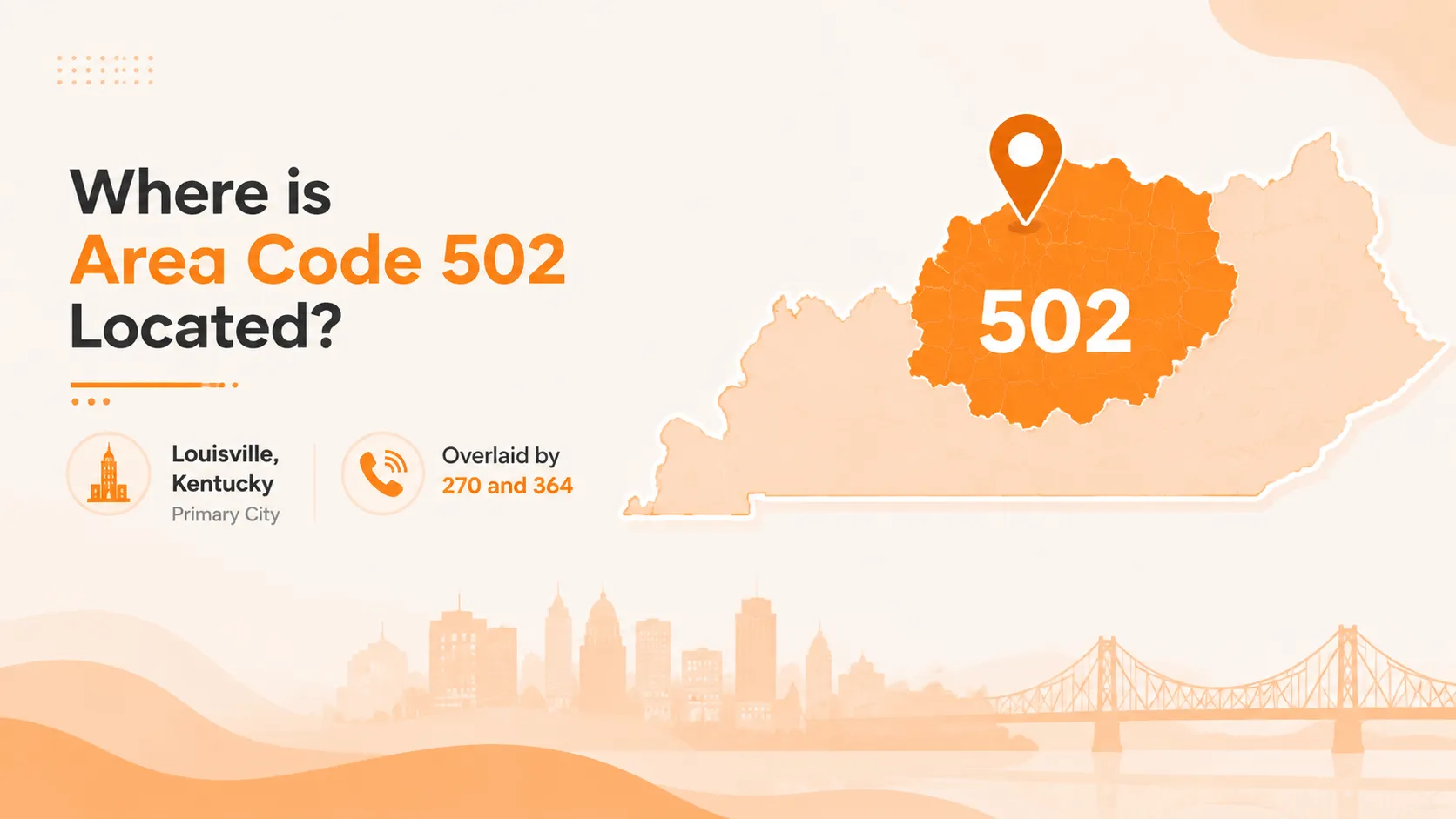Where is area code 502 located