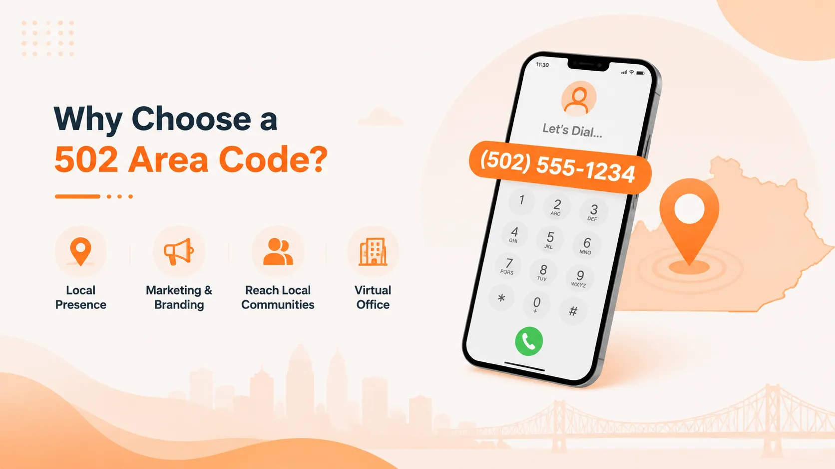 Why would someone have a 502 area code number
