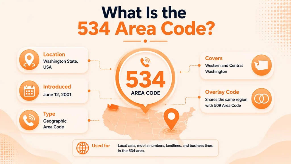 What Is the 534 Area Code — area code 534