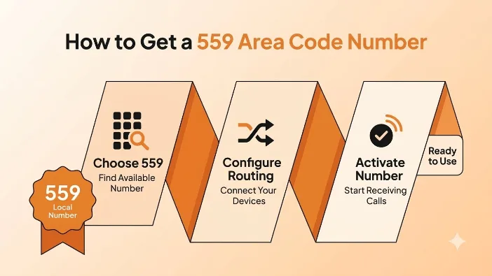 How to Get a 559 Area Code Number