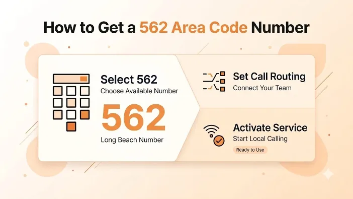 How to Get a 562 Area Code Number