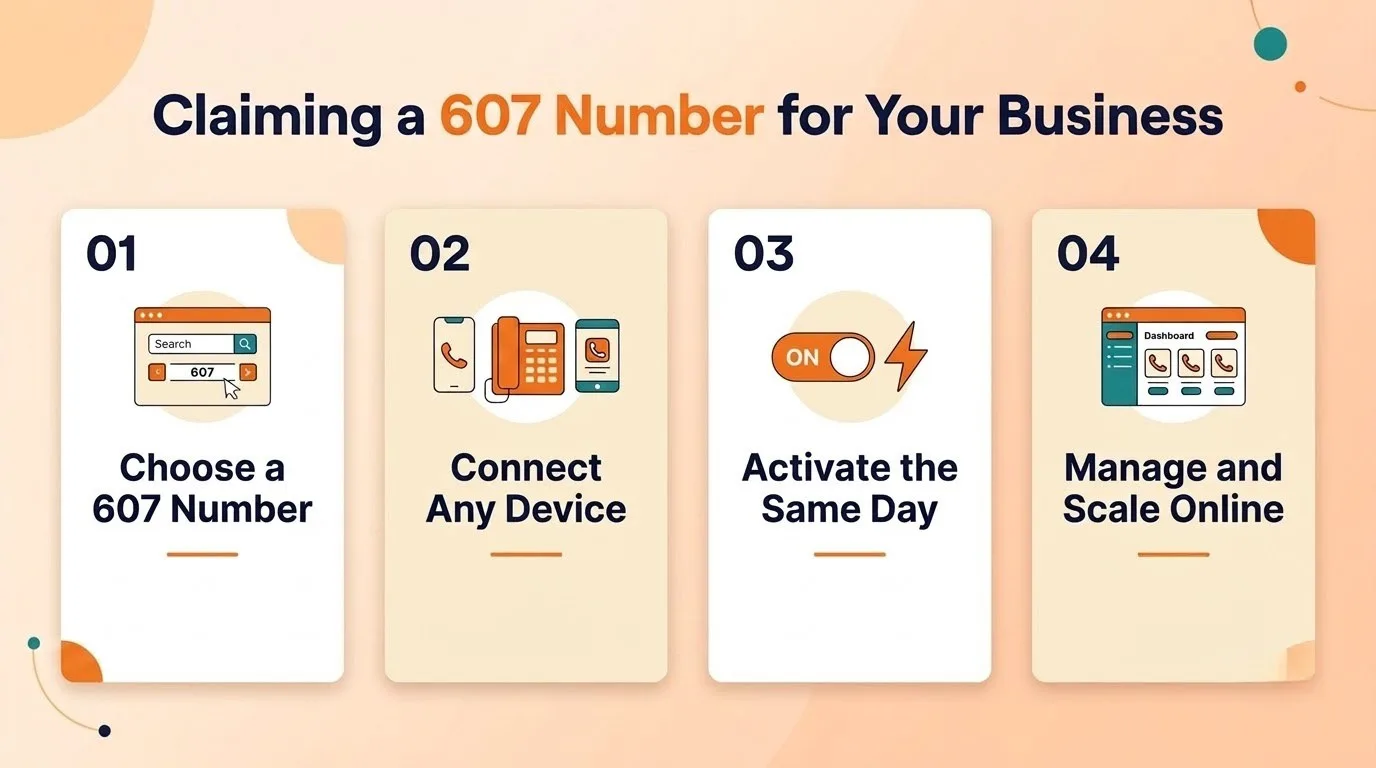 Claiming a 607 Number for Your Business