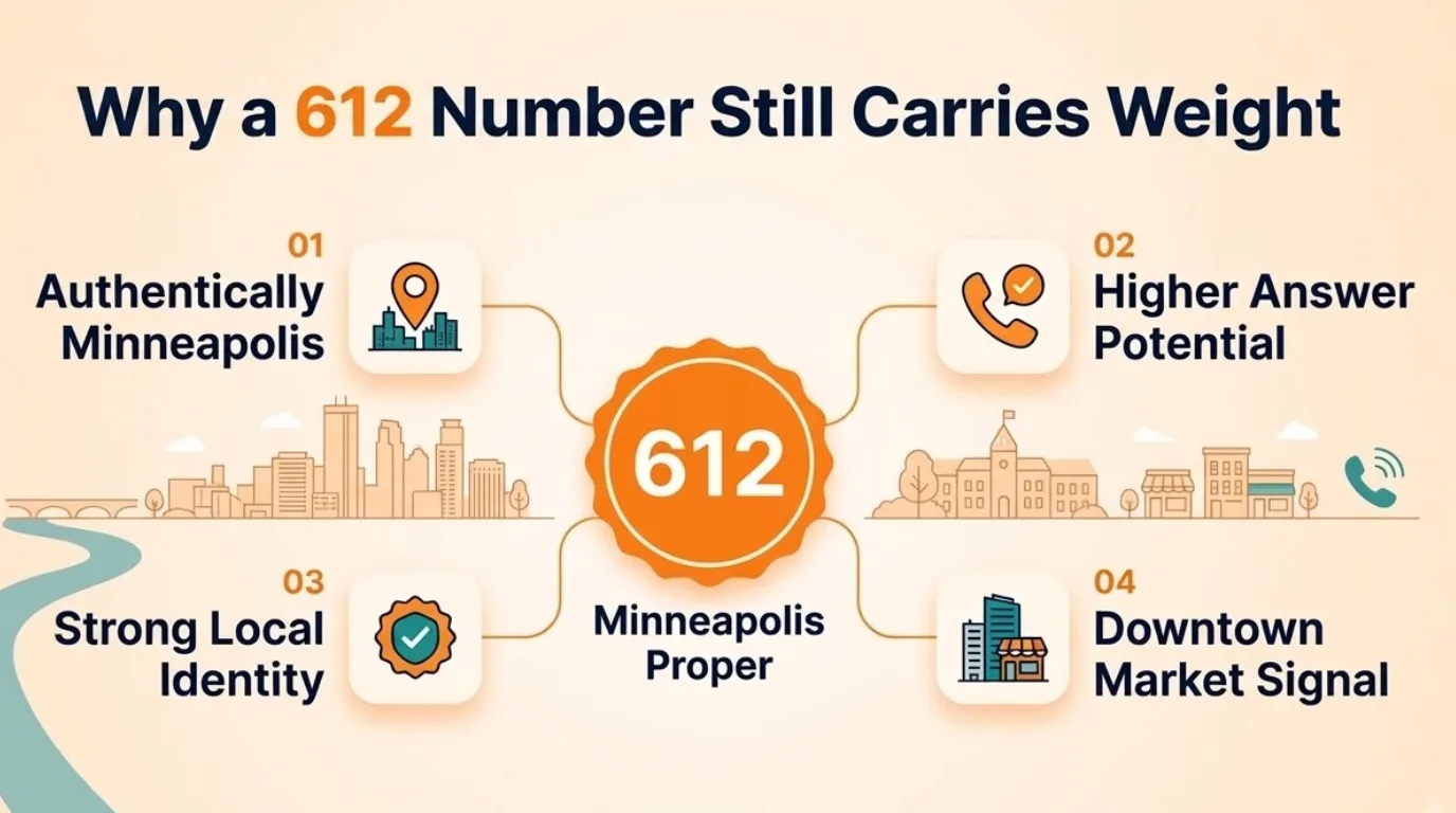 Why a 612 Number Still Carries Weight