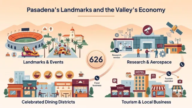 Pasadena's Landmarks and the Valley's Economy