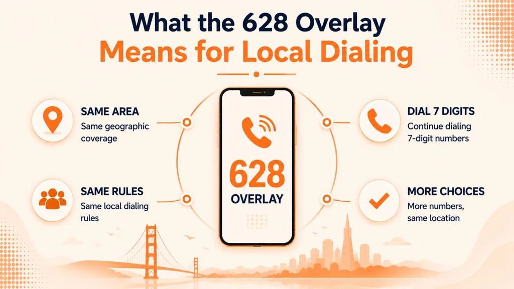 The 628 Area Code by the Numbers — area code 628