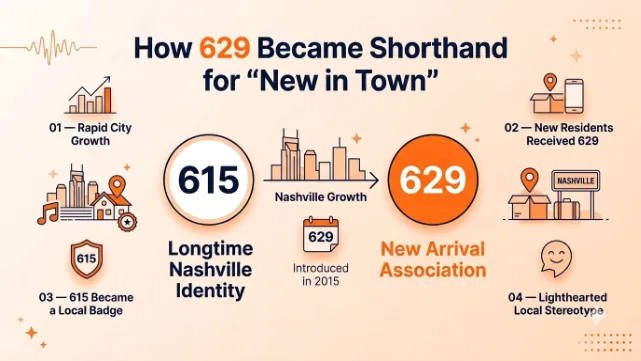 How 629 Became Shorthand for "New in Town"