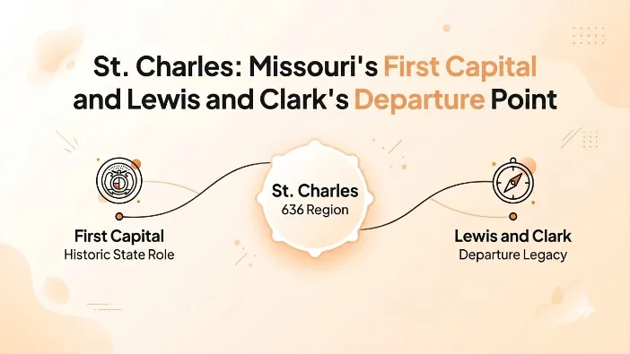 St. Charles: Missouri's First Capital and Lewis and Clark's Departure Point