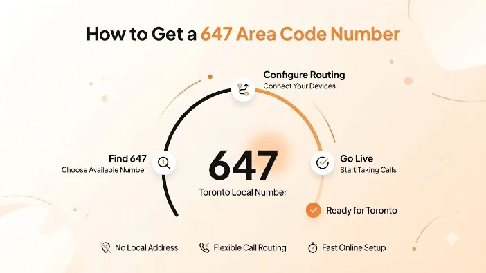 How to Get a 647 Area Code Number