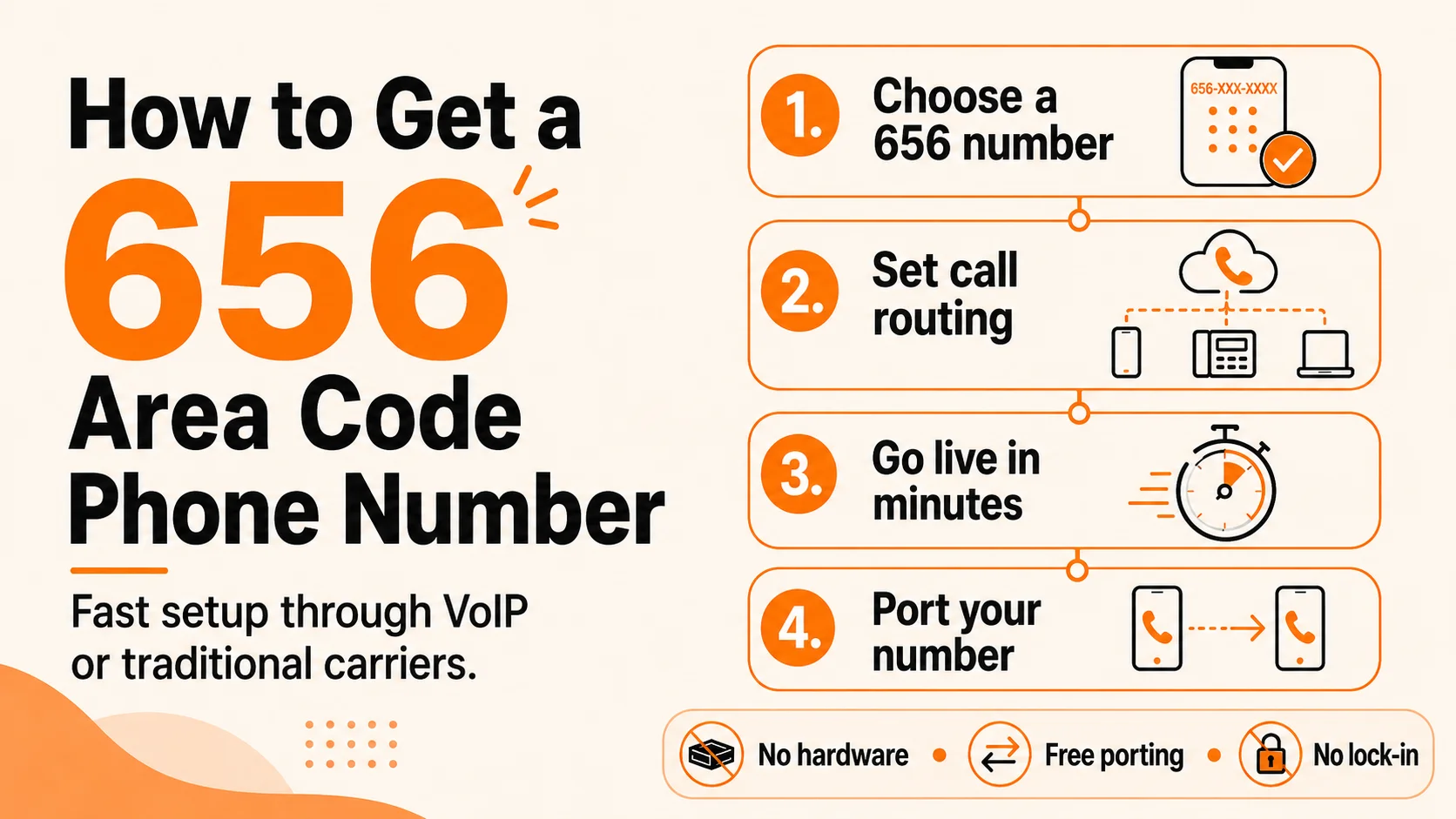 How to get a 656 area code phone number