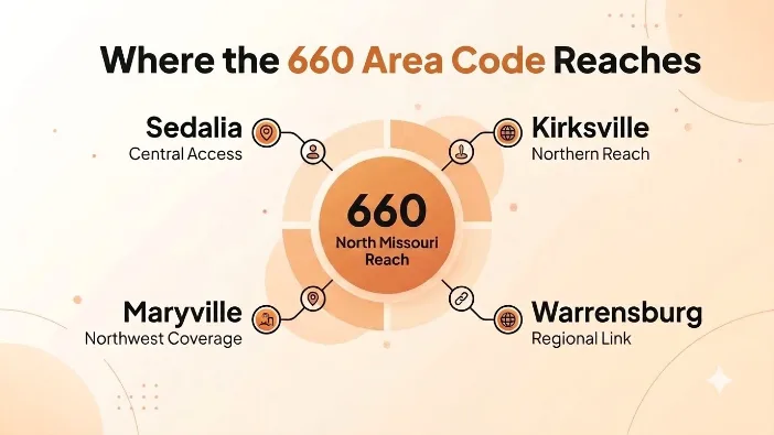 Where the 660 Area Code Reaches