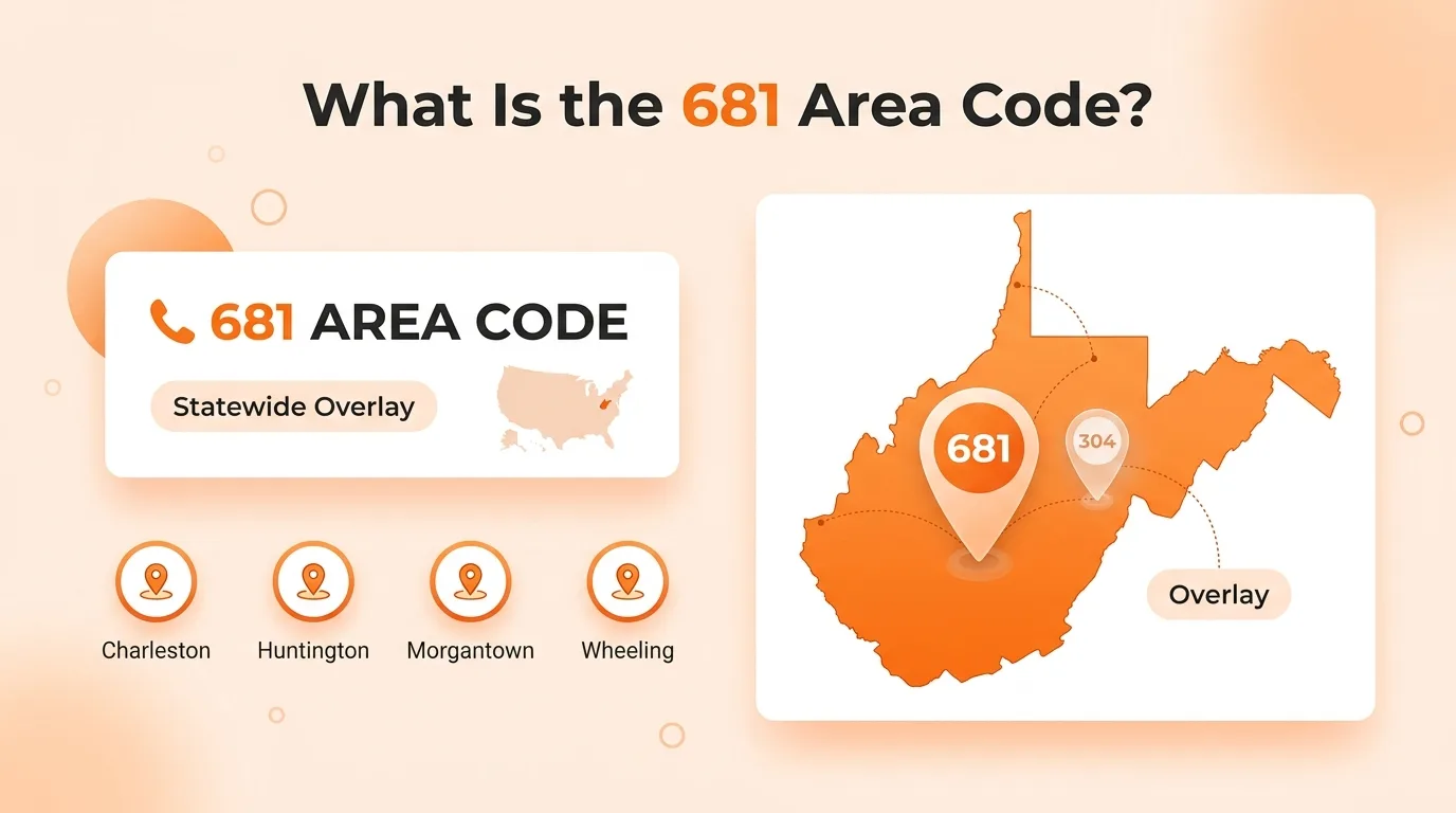 What Is the 681 Area Code