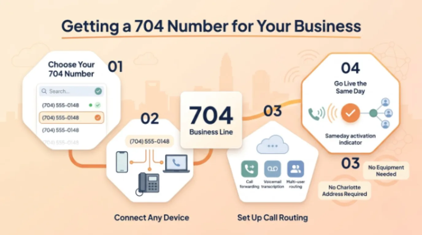 Getting a 704 Number for Your Business