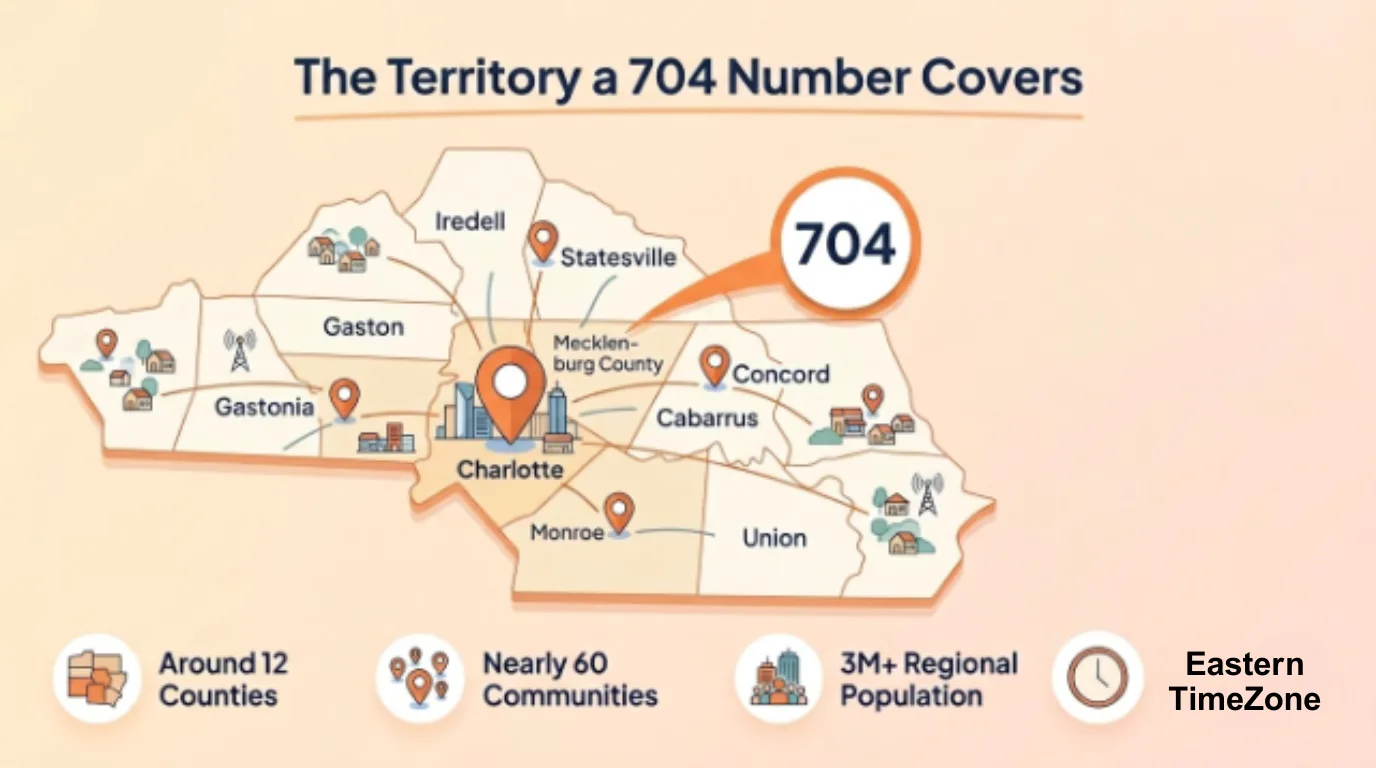 The Territory a 704 Number Covers