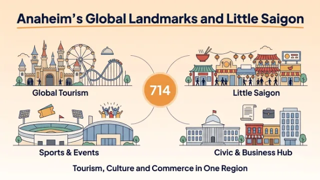 Anaheim's Global Landmarks and Little Saigon