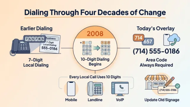 Dialing Through Four Decades of Change