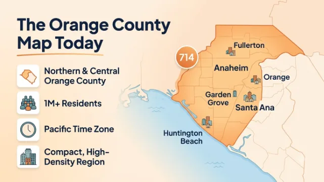 The Orange County Map Today