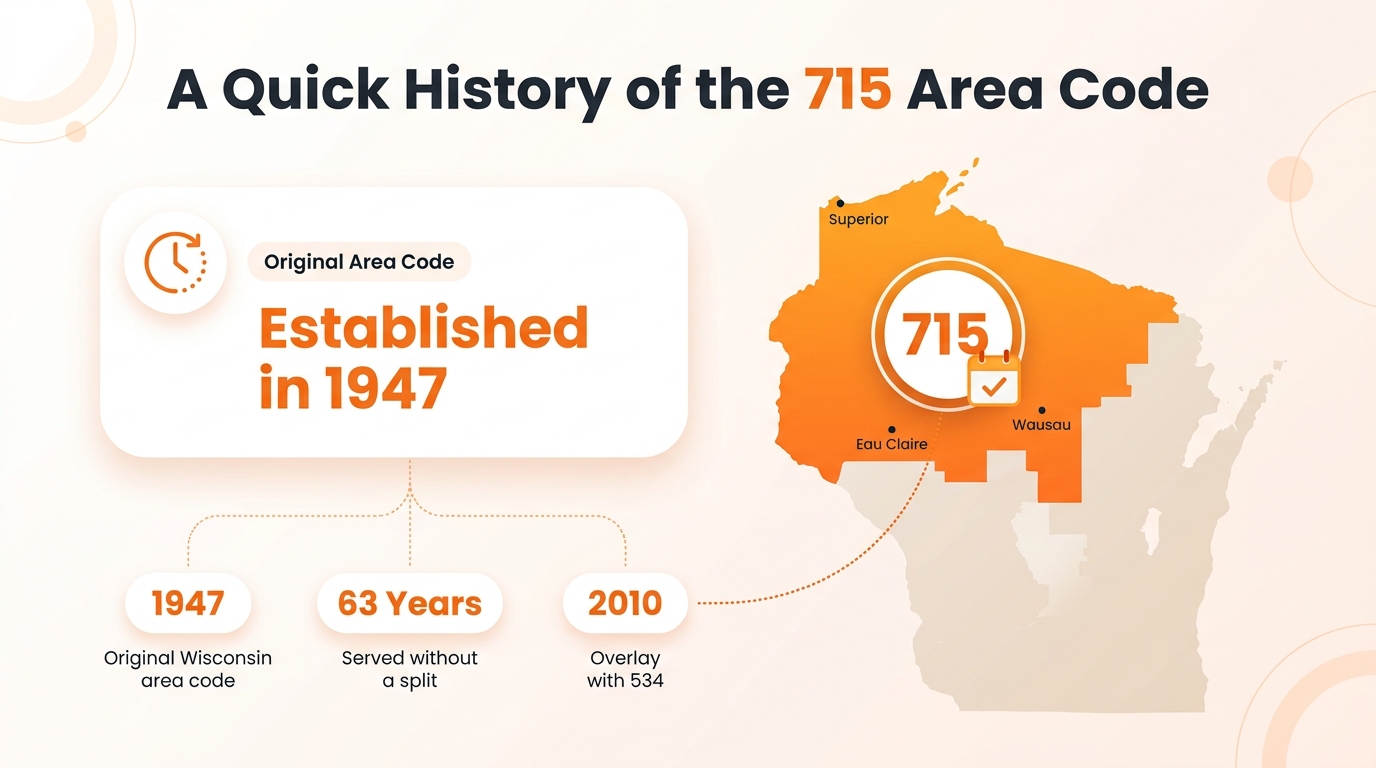A quick history of the 715 area code