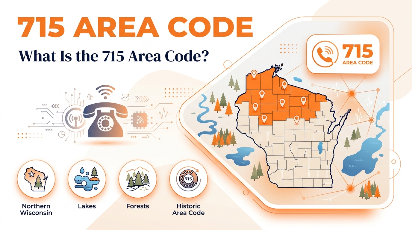 What is the 715 area code