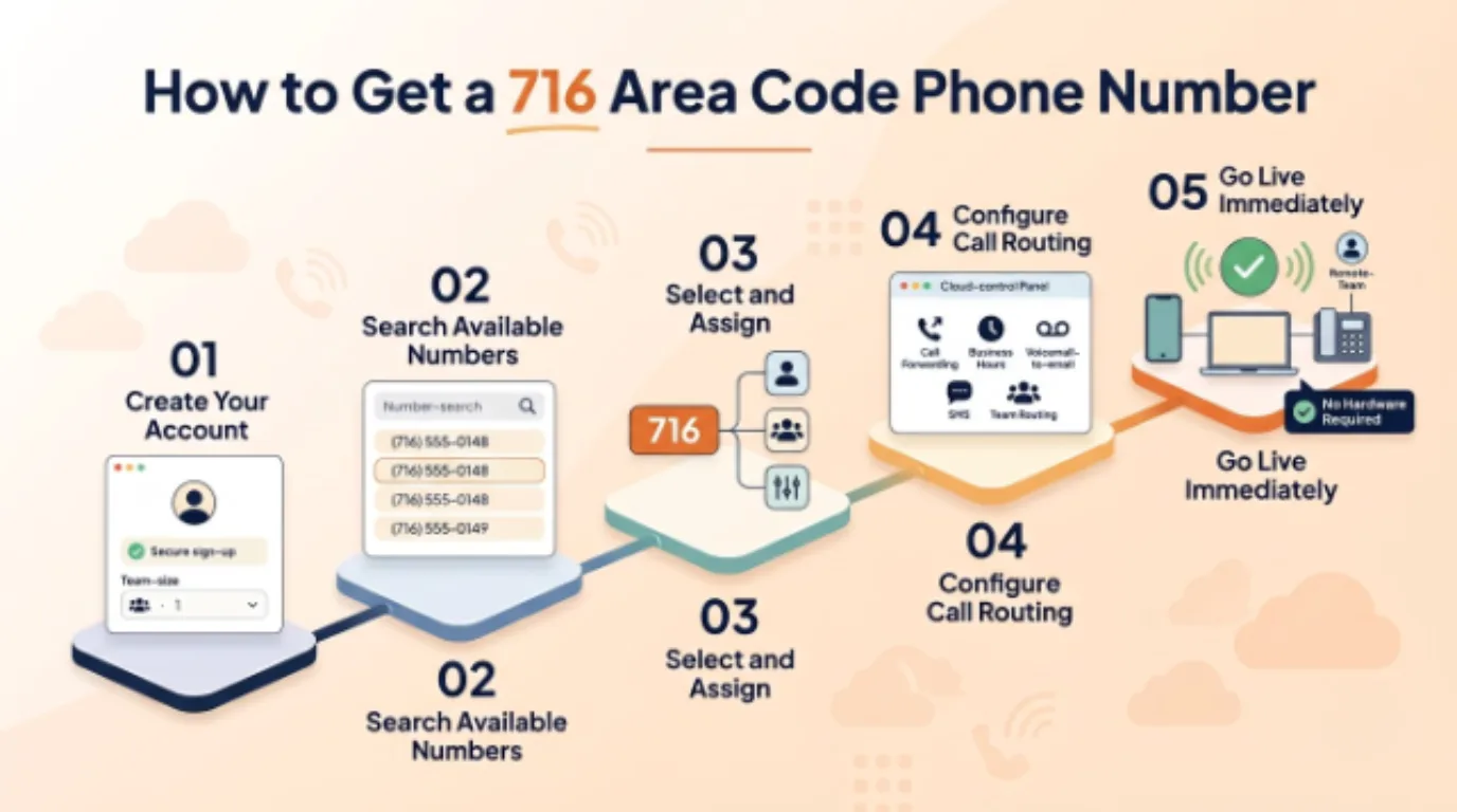 How to Get a 716 Area Code Phone Number
