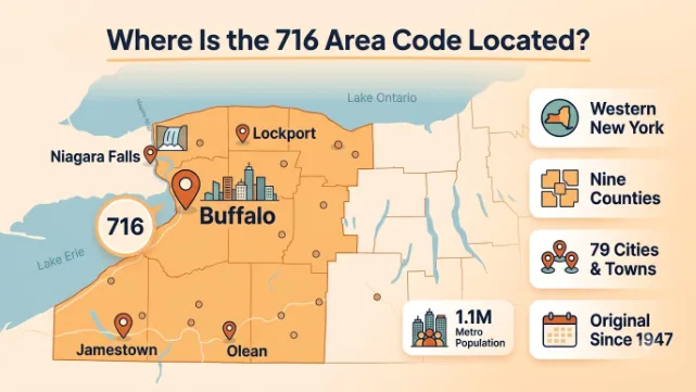 Where Is the 716 Area Code Located?