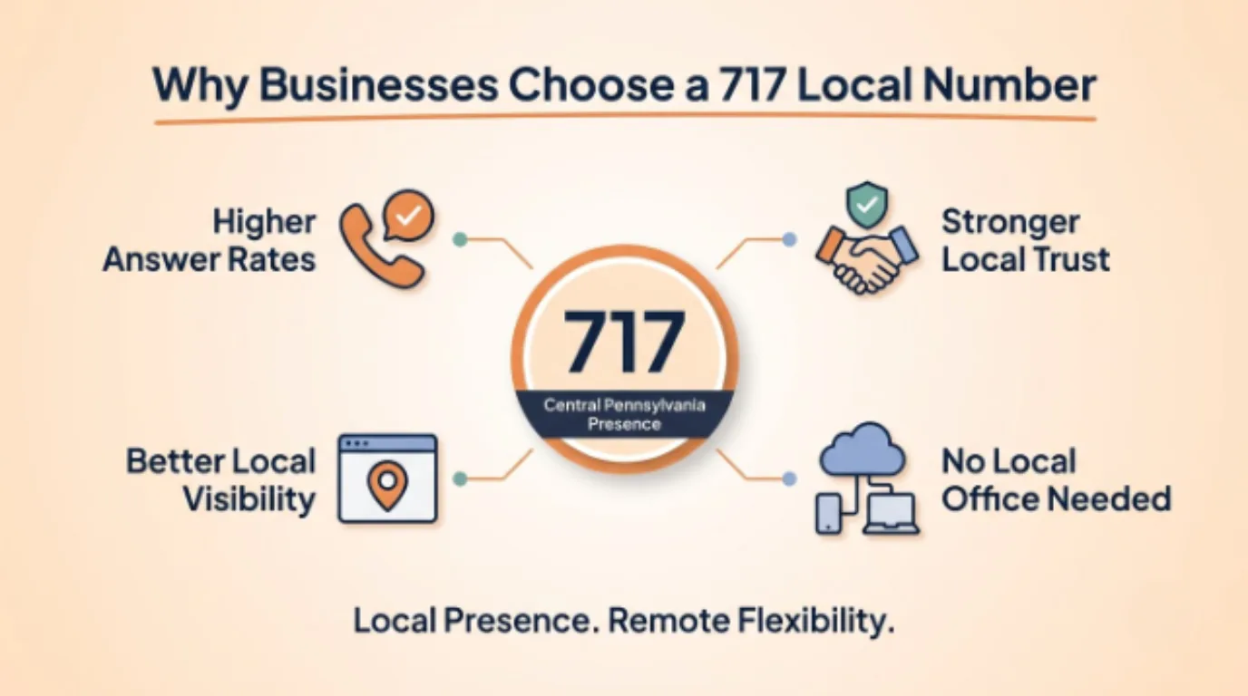 Why Businesses Choose a 717 Local Number