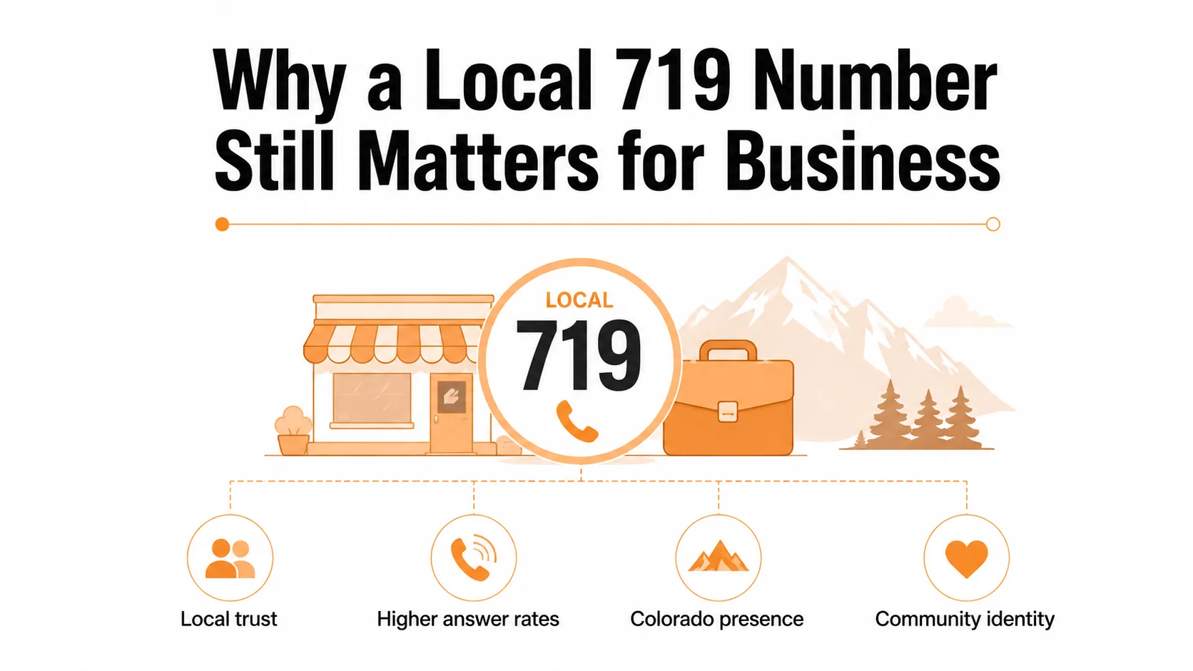 Why a local 719 number still matters for business in southern Colorado