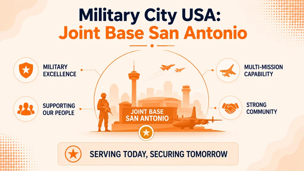 Military City USA: Joint Base San Antonio — area code 726